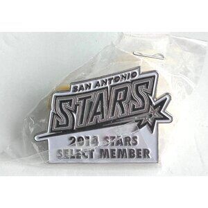 WNBA San Antonio Stars 2014 Stars Select Member Lapel Pin